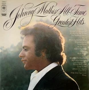 Johnny Mathis - Johnny Mathis' All-Time Greatest Hits (LP) (G+/G+)