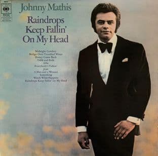 Johnny Mathis - Raindrops Keep Fallin' On My Head (LP) (G++/G-VG)
