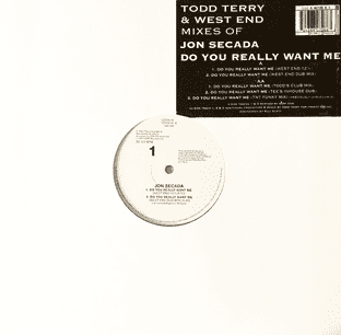 Jon Secada - Do You Really Want Me? (Todd Terry/West End Mixes) (12") (VG-/EX)