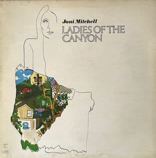 Joni Mitchell - Ladies Of The Canyon (LP) (VG-EX/VG-)