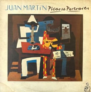 Juan Martín - Picasso Portraits (LP) (EX/VG-)