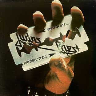 Judas Priest - British Steel (LP) (VG-/G-VG)