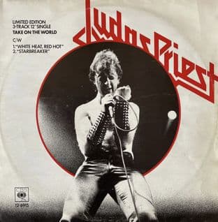 Judas Priest - Take On The World (12”) (VG-/G-VG)