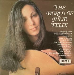 Julie Felix - The World Of Julie Felix (LP) (VG-/G-VG)
