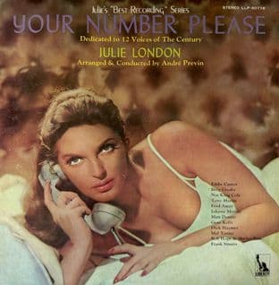 Julie London - Your Number Please (Japan LP) (NM/VG+)
