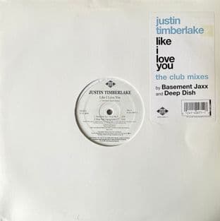 Justin Timberlake - Like I Love You (The Club Mixes) (12") (VG/VG)