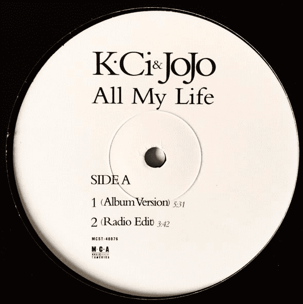 K-CI & JOJO ALL MY LIFE (4VER) 12incレコード K-Ci & JoJo – All My K-CI & JOJO ALL MY LIFE (4VER) 12incレコード K-Ci & JoJo – All My