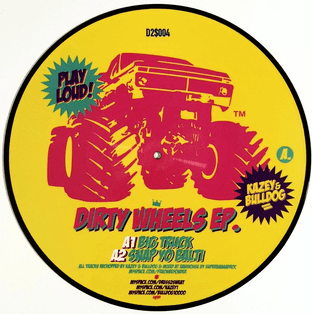 Kazey & Bulldog - Dirty Wheels EP (12") (Picture Disc) (EX/VG-)