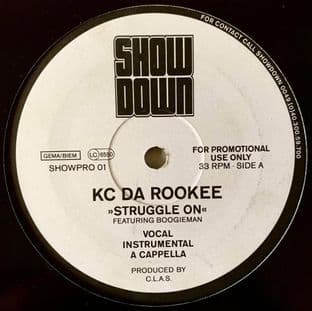 KC Da Rookee - Struggle On (12") (Promo) (VG-/NM)