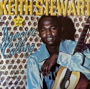 Keith Stewart - Jamaica Calling (Jamaican LP) (VG-/VG)