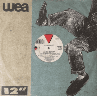 Keith Sweat - I Want Her (12") (G-/VG)