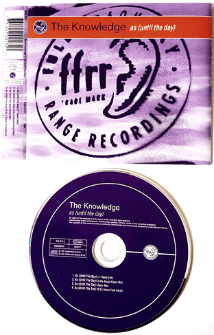 Knowledge (The) - As (Until The Day) (CD Single) (EX/EX)