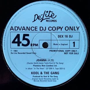 Kool & The Gang – Joanna (12") (Promo) (G+/NM)
