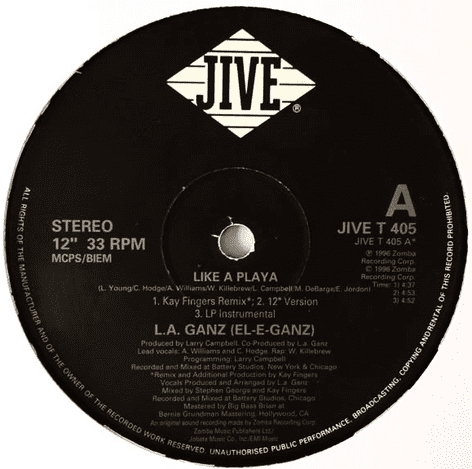 L.A. Ganz - Like A Playa (12
