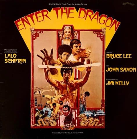 Lalo Schifrin - Enter The Dragon: Original Motion Picture Soundtrack (LP) (VG/G-VG)