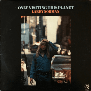 Larry Norman - Only Visiting This Planet (LP) (VG/G-)