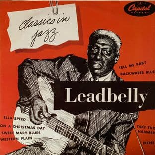 Leadbelly - Classics In Jazz: His Guitar, His Voice, His Piano (LP) (VG-/G-VG)
