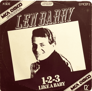 Len Barry - 1-2-3/Like A Baby (12") (VG-/G-)