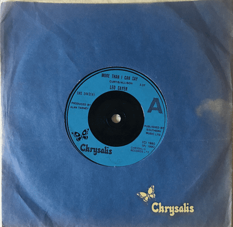 Leo Sayer - More Than I Can Say (7