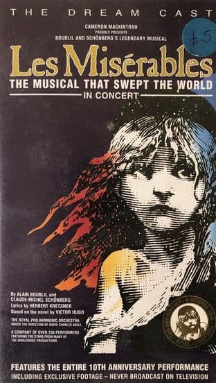Les Misérables: In Concert (VHS)