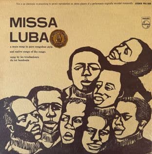 Les Troubadours Du Roi Baudouin - Missa Luba (LP) (VG/VG)