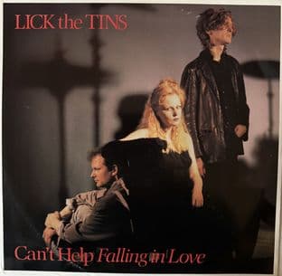 Lick The Tins - Can't Help Falling In Love (12") (VG/VG)