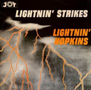 Lightnin' Hopkins - Lightnin' Strikes (LP) (G+/G+)