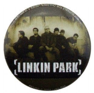 Linkin Park - Logo & Band Shot (25mm Button Badge)