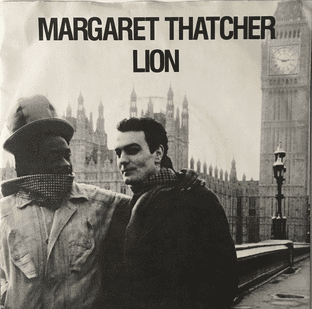 Lion - Margaret Thatcher (7") (EX/VG)