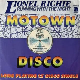 Lionel Richie - Running With The Night (12") (VG/VG-)