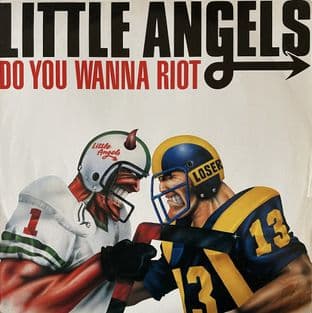 Little Angels - Do You Wanna Riot (12") (G-VG/G-VG)