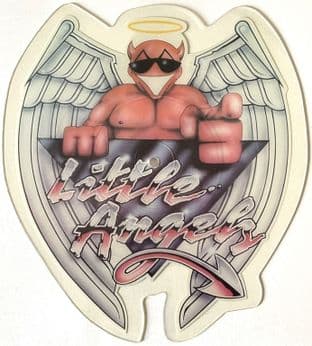 Little Angels - Ninety In The Shade (7") (Shaped Picture Disc) (VG/NM) (1)