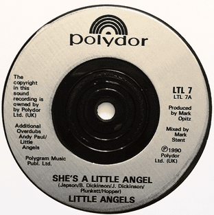 Little Angels - She's A Little Angel (7") (EX/NM)