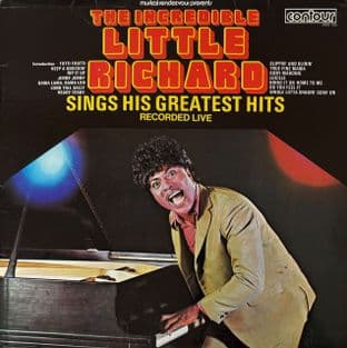 Little Richard - The Incredible Little Richard Sings His Greatest Hits Recorded Live (LP) (G++/VG-)