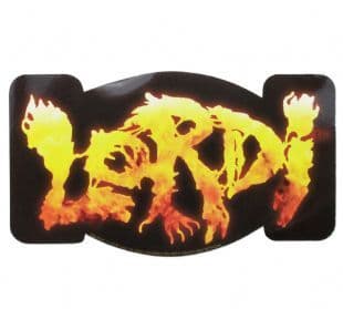Lordi - Flames Logo (Sticker)