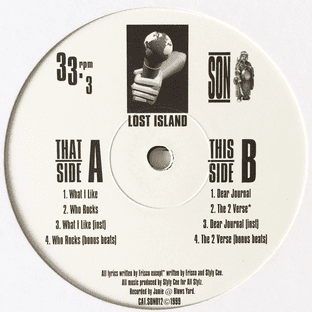 Lost Island - Dear Journal EP (12") (EX/EX)