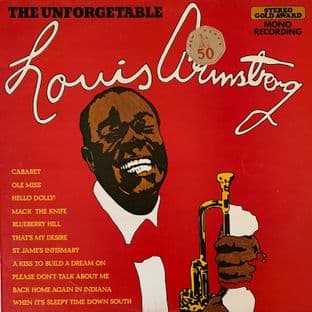 Louis Armstrong And His Band - The Unforgettable Louis Armstrong (LP) (G++/G++)
