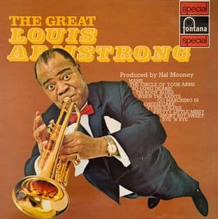 Louis Armstrong - The Great Louis Armstrong (LP) (G-VG/G+)