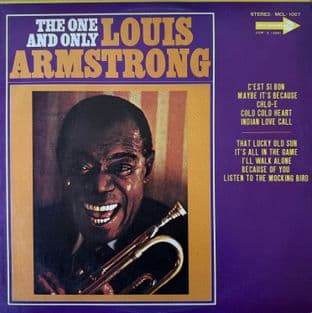 Louis Armstrong - The One And Only (Japan LP) (EX-/VG)