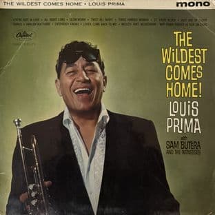 Louis Prima With Sam Butera And The Witnesses - The Wildest Comes Home (LP) (VG-/G+)