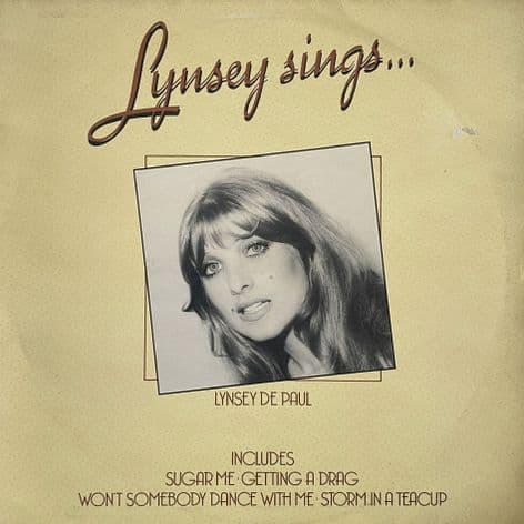 Lynsey De Paul - Lynsey Sings… (LP) (VG-EX/G-VG)