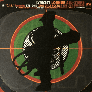 Lyricist Lounge All-Stars - C.I.A./Talking To You (12") (VG/EX)