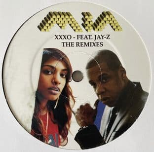 M.I.A. ft Jay-Z - XXXO The Remixes (12") (Promo) (VG-EX/VG)