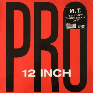M.T. - Set It Off/Comin' Atchya Live (12") (G-/G-VG)