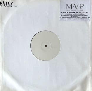 M.V.P. - Bounce, Shake, Move, Stop! (12") (White Label) (VG/VG-)