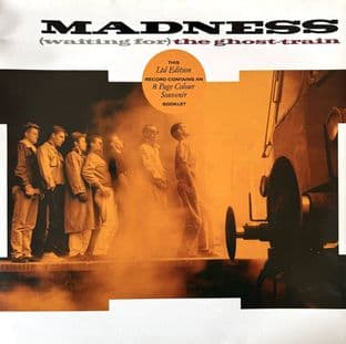 Madness - (Waiting For) The Ghost-Train (12"/Booklet) (EX/VG)
