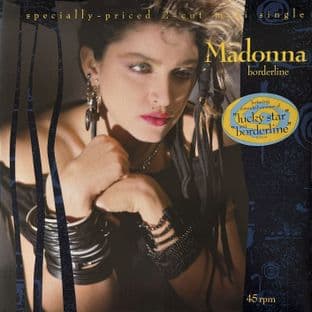 Madonna - Borderline/Lucky Star (USA 12") (EX/EX)
