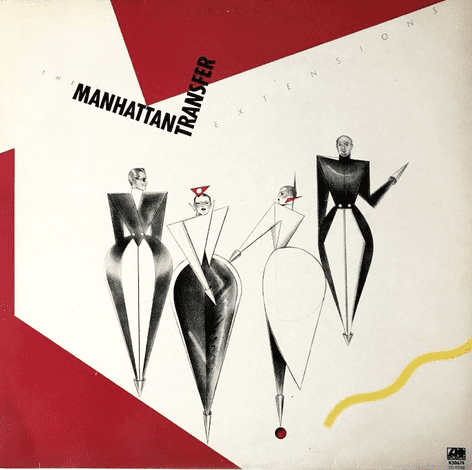 Manhattan Transfer (The) ‎- Extensions (LP) (G+/VG)