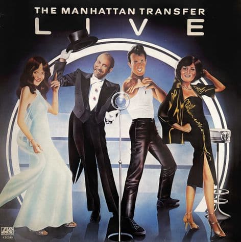 Manhattan Transfer (The) - The Manhattan Transfer: Live (LP) (VG/VG-)(1)