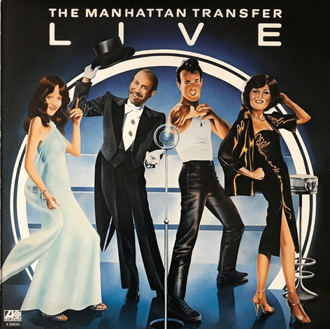 Manhattan Transfer (The) - The Manhattan Transfer: Live (LP) (VG/VG-)